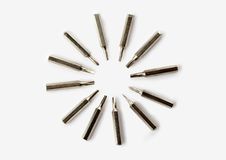 Screwdriver Bits Royalty Free Stock Image Screwdriver Bits Royalty Free Stock Image