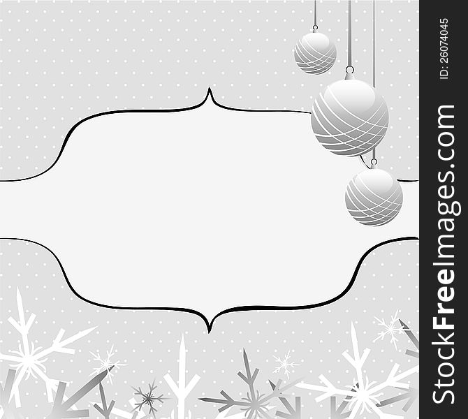 Elegant Christmas background illustration design. Elegant Christmas background illustration design