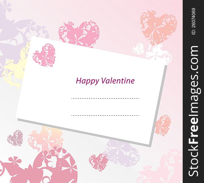 Valentine Card Background