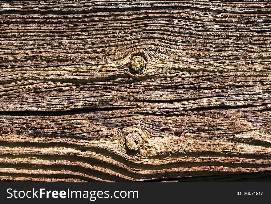 An abstract textured wood background