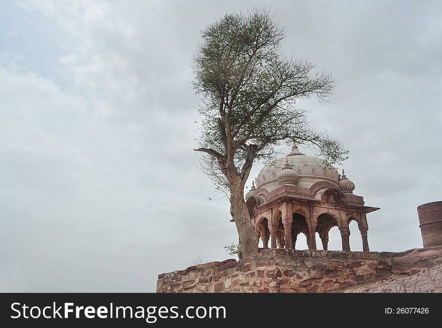 A domed structure at Mehrangarh fort Jodhpur