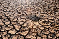 Dry Cracked Earth Stock Images