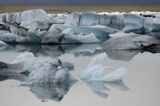 Ice Lagoon. Royalty Free Stock Photography Ice Lagoon. Royalty Free Stock Photography
