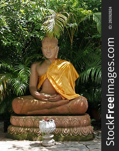 Statue Of Sitting Buddha