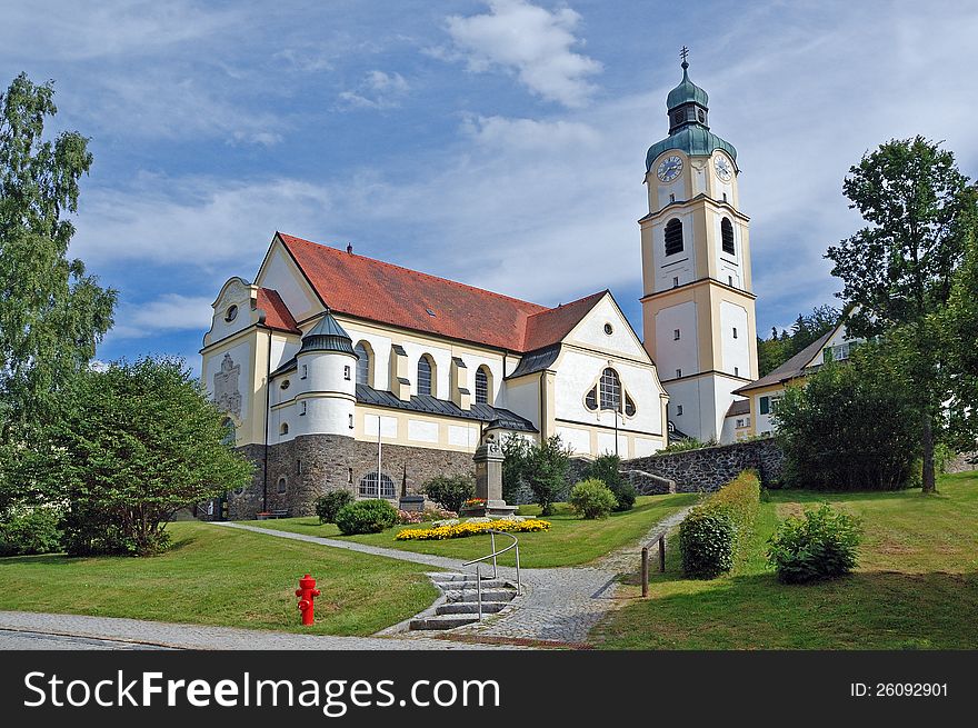 Nice little town on the border between the Czech Republic and Germany. Nice little town on the border between the Czech Republic and Germany.