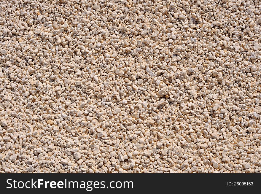 Background Of Gravel Crushed Limestone