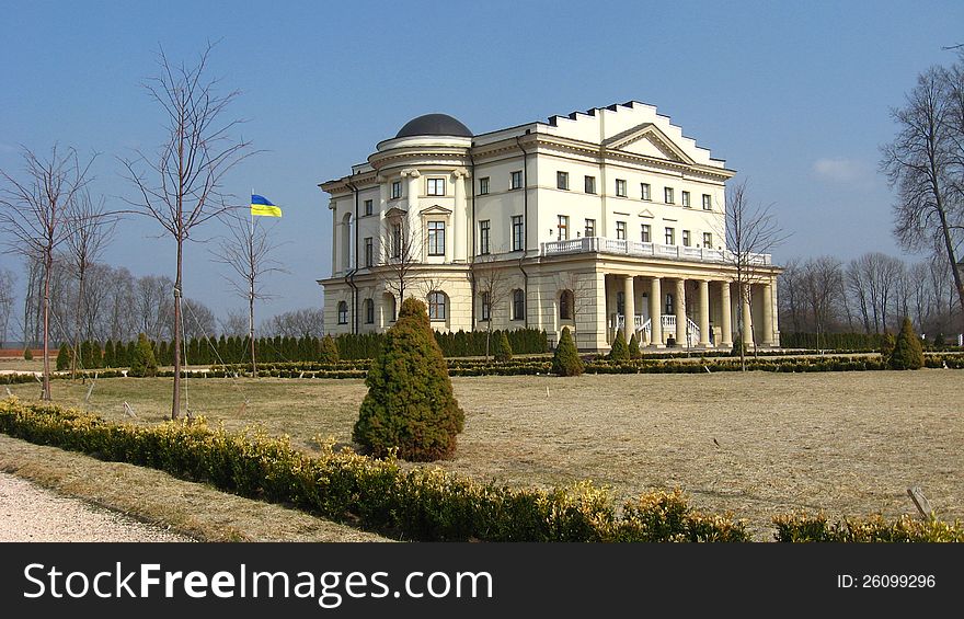 Palace Of Count Rozumovsky In Baturin