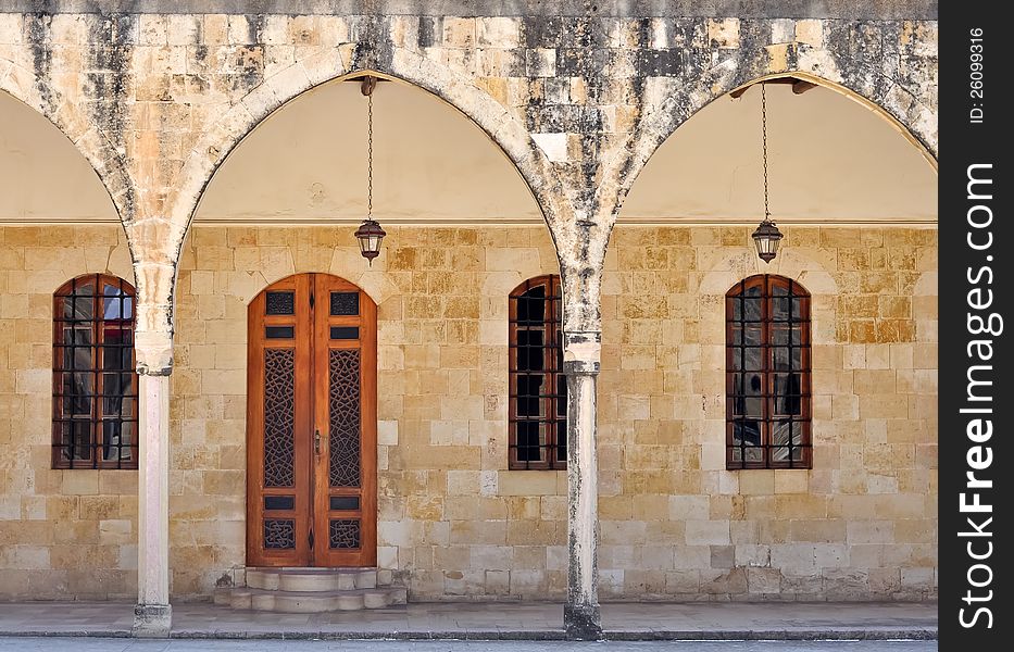Arches Of Beit El Dine