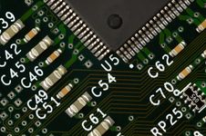 Computer Circuit Board Royalty Free Stock Photography