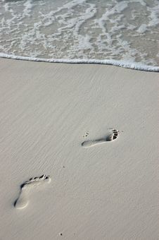 Footprints Stock Photo Footprints Stock Photo