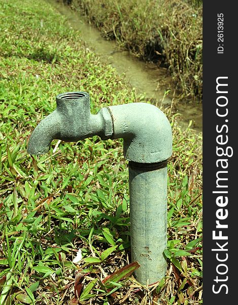 Broken Water Faucet