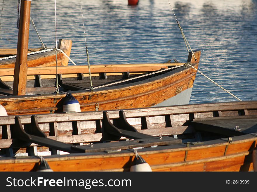 Traditional wooden saill boats greece. Traditional wooden saill boats greece