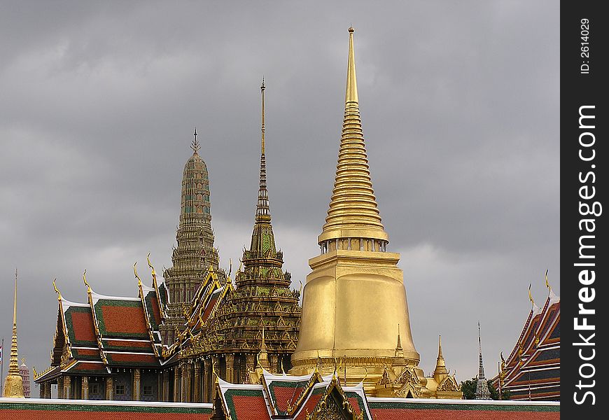 Big palace in bangonk thailand. Big palace in bangonk thailand