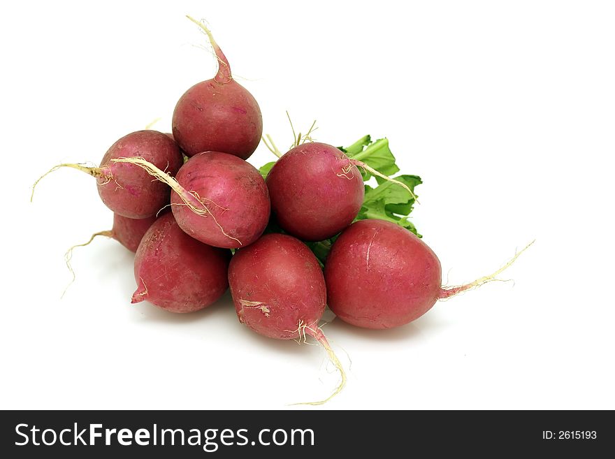 Fresh radishes