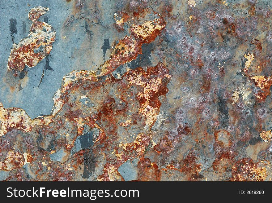 Grunge rust old metal texture. Grunge rust old metal texture