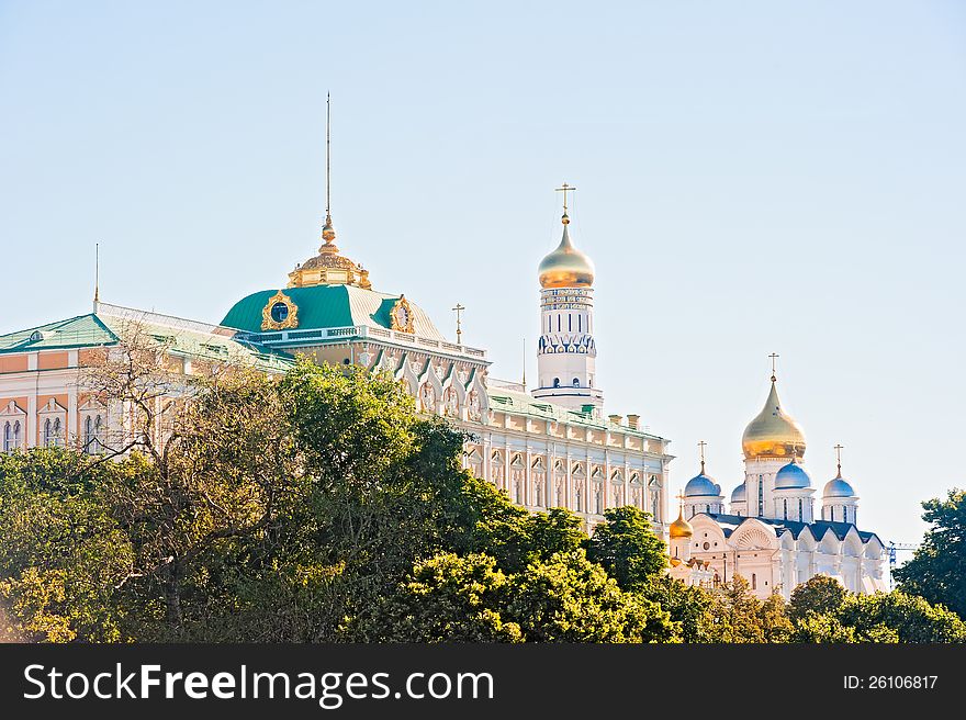 The Kremlin, Moscow, the Kremlin Palace and Cathedrals