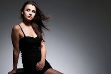 Young Beautiful Brunette Royalty Free Stock Photos Young Beautiful Brunette Royalty Free Stock Photos