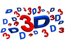 3d Cinema Royalty Free Stock Image 3d Cinema Royalty Free Stock Image