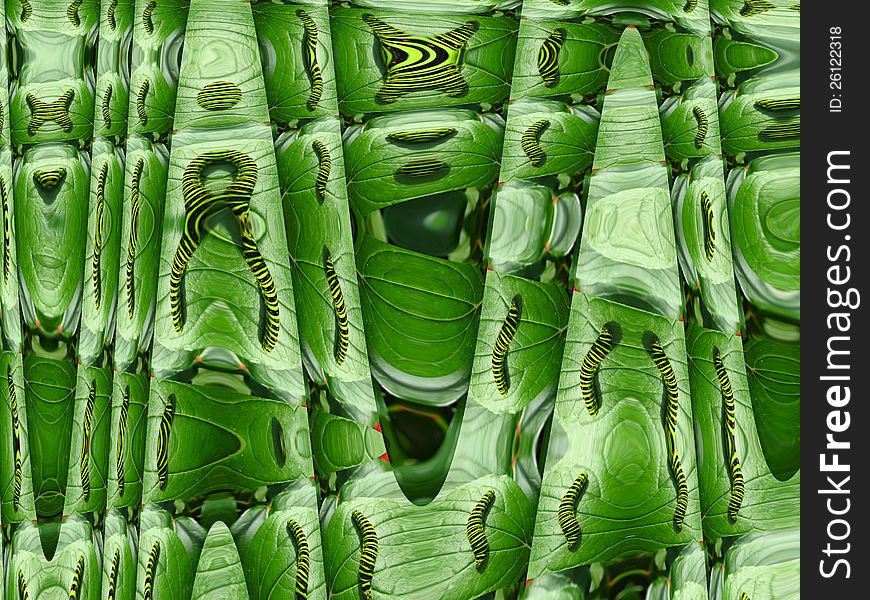 The image of unusual green background and texture. The image of unusual green background and texture