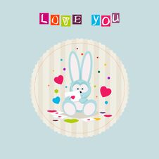 Bunny Love Royalty Free Stock Images