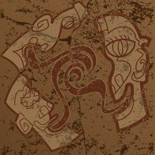 Mayan Heads Royalty Free Stock Images Mayan Heads Royalty Free Stock Images