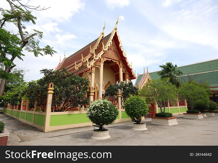 Nice temple in the east of Thailand