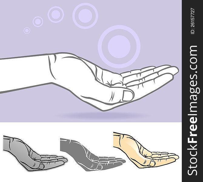 Commonly used Hand Gesture - Pointed Index Finger