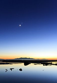 Evening Sunset Royalty Free Stock Photo Evening Sunset Royalty Free Stock Photo