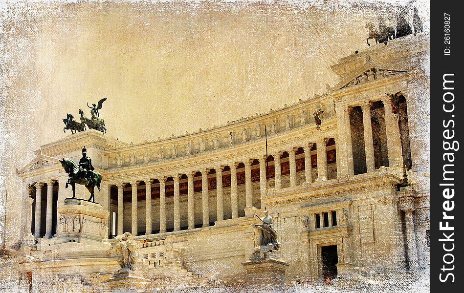 Roman landmarks series