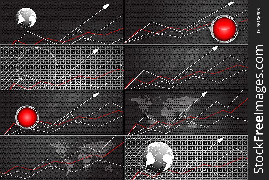 Corporate Templates Set. Eps10