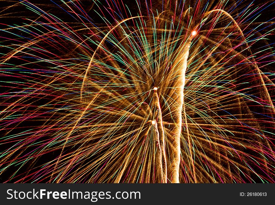 Fireworks  Show in Nagano Prefecture, Japan. Fireworks  Show in Nagano Prefecture, Japan.