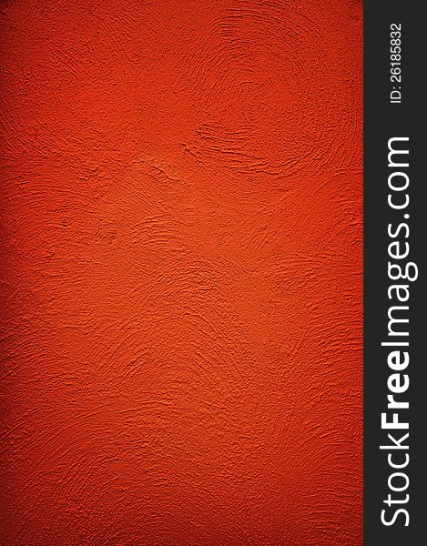 Red cement wall texture. Red cement wall texture