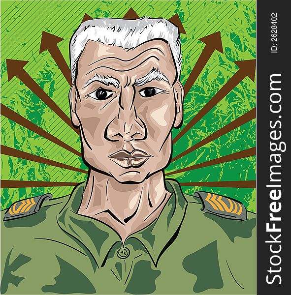 Illustrations of one old sergeants. Illustrations of one old sergeants