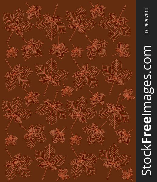 Abstract background from autumn leaves.