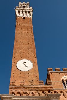Torre Del Mangia Royalty Free Stock Photo Torre Del Mangia Royalty Free Stock Photo
