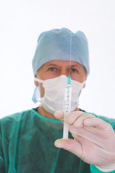 Ready For Injection Stock Photo Ready For Injection Stock Photo