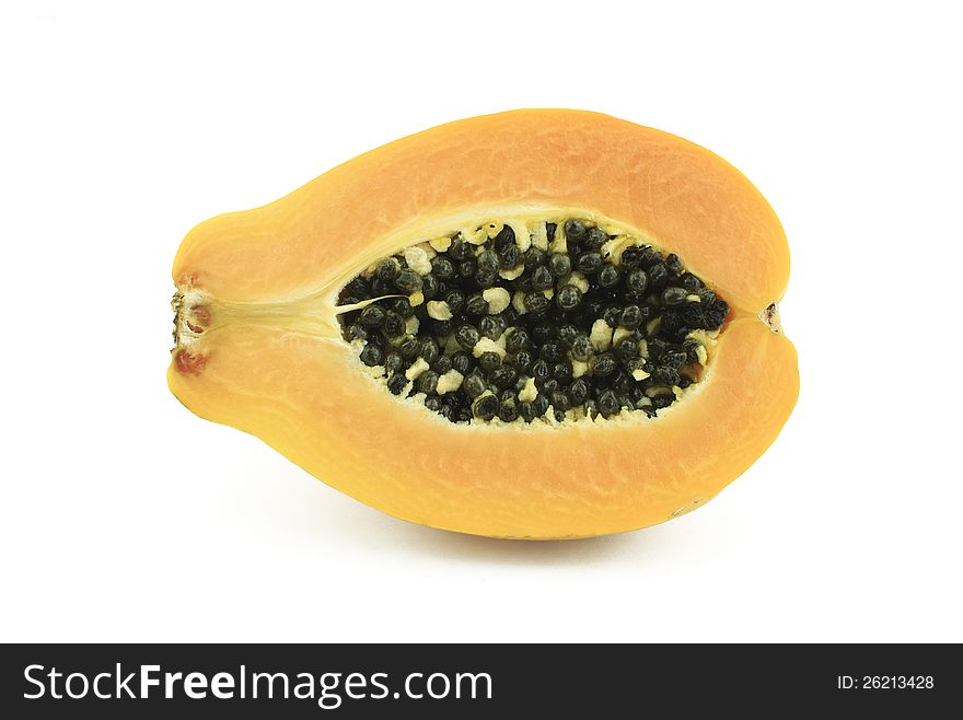 Half Of Papaya