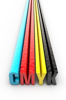 Cmyk Stock Photo