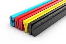 Cmyk Royalty Free Stock Photo