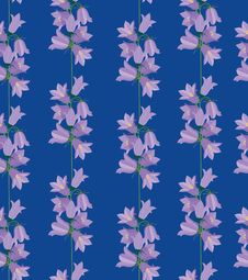 Seamless Texture With Blue Meadow Flower Royalty Free Stock Image Seamless Texture With Blue Meadow Flower Royalty Free Stock Image