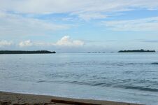 Free Daplangu Sumur Beach, Pandeglang, Indonesia – October 09, 2022: The Best Spots To Enjoy The Beach Atmosphere Stock Photo - 262346490