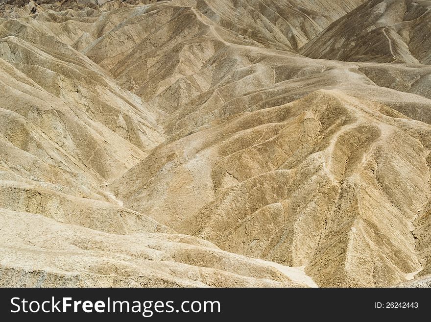 Death valley national park,california,USA-august 3,2012:view of the valley