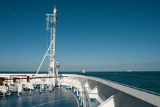 Ocean View From The Stern Stock Photos Ocean View From The Stern Stock Photos