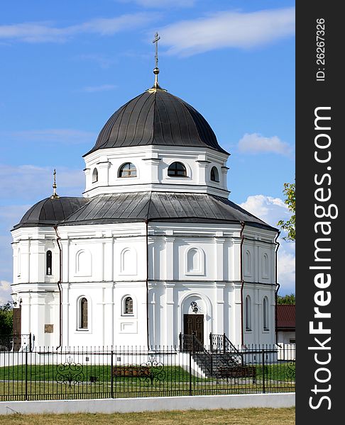 Beautiful Russian Village Church