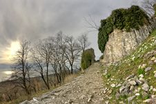 Ancient Fortifications In The Mountains Royalty Free Stock Images Ancient Fortifications In The Mountains Royalty Free Stock Images