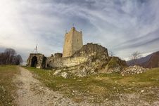 Ancient Fortifications In The Mountains Stock Photography Ancient Fortifications In The Mountains Stock Photography