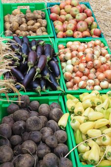 Harvest Of Vegetables And Fruits Stock Images Harvest Of Vegetables And Fruits Stock Images
