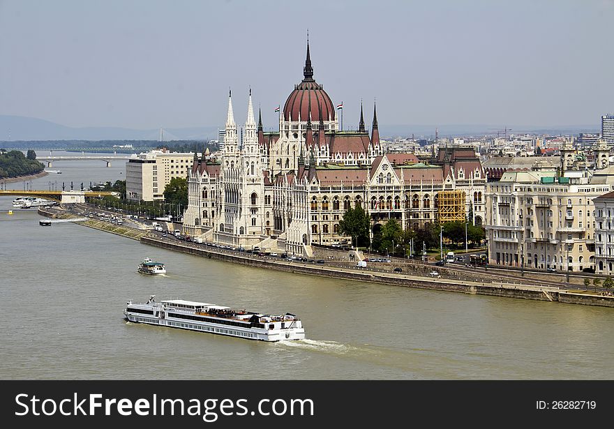 Budapest, the building of the Parliament (Hungary). Budapest, the building of the Parliament (Hungary)