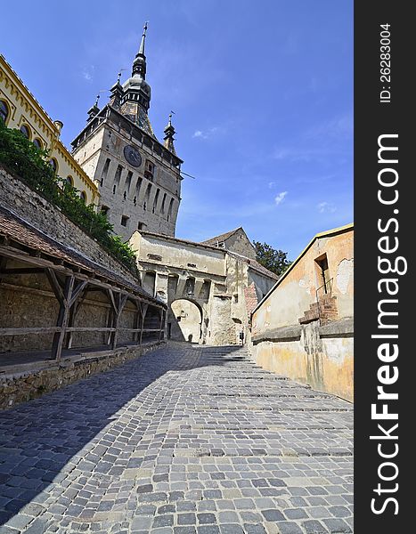 Sighisoara road to ancient