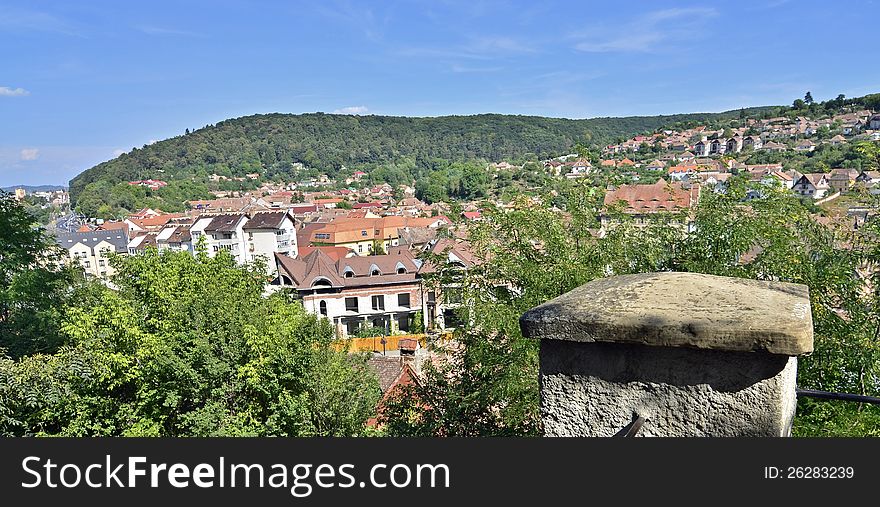 Sighisoara is a city in middle Transylvania of Romania, great touristic attraction. It is situated on the left side of Tarnava Mare river. Sighisoara is a city in middle Transylvania of Romania, great touristic attraction. It is situated on the left side of Tarnava Mare river.